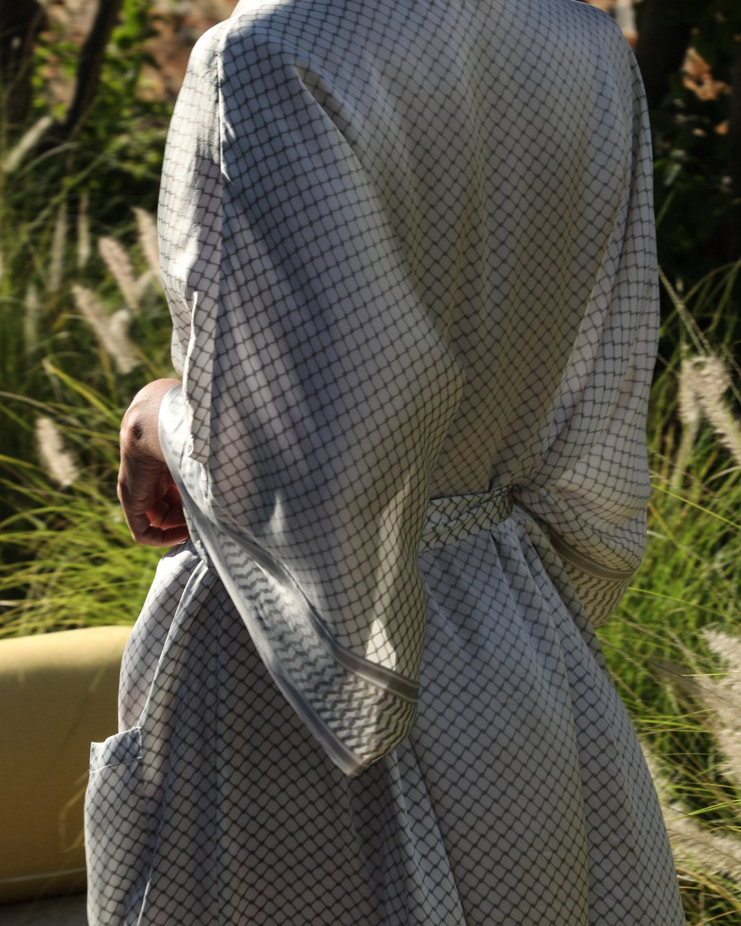 The Keffiyeh Robe Light