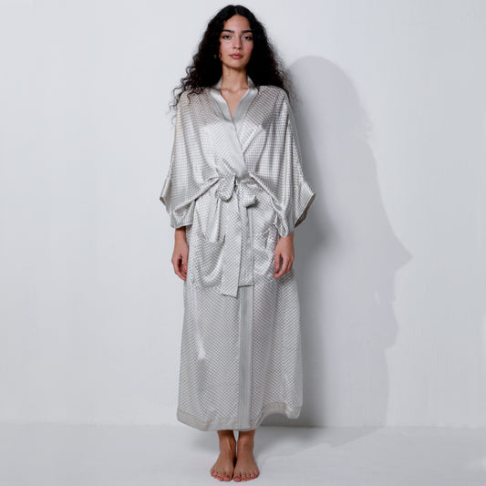 The Keffiyeh Robe Light